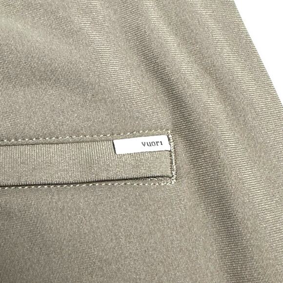 Vuori Women's Meta Wide Leg Trousers in Taupe - Picture 11 of 11